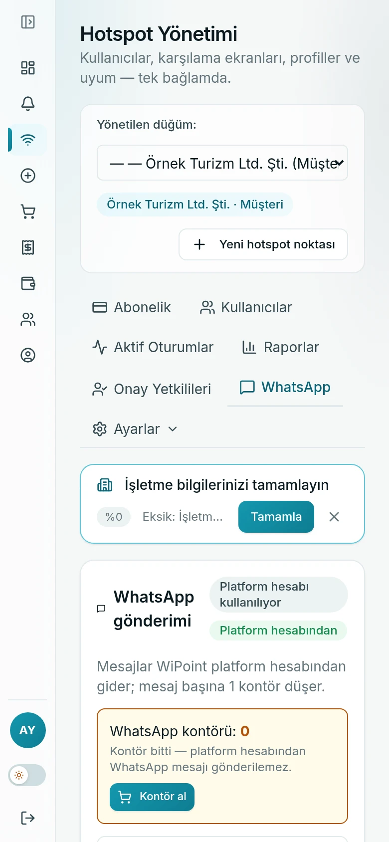 Aynı ekranın telefon görünümü; sol menü kapalı, içerik tek sütun.