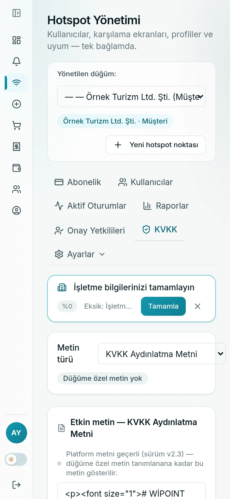 Aynı ekranın telefon görünümü; sol menü kapalı, içerik tek sütun.